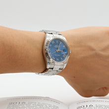 Charger l'image dans la galerie, Rolex Datejust ref. 126334 Blue Roman Dial Oyster bracelet - Full Set
