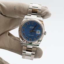 Charger l'image dans la galerie, Rolex Datejust ref. 126334 Blue Roman Dial Oyster bracelet - Full Set
