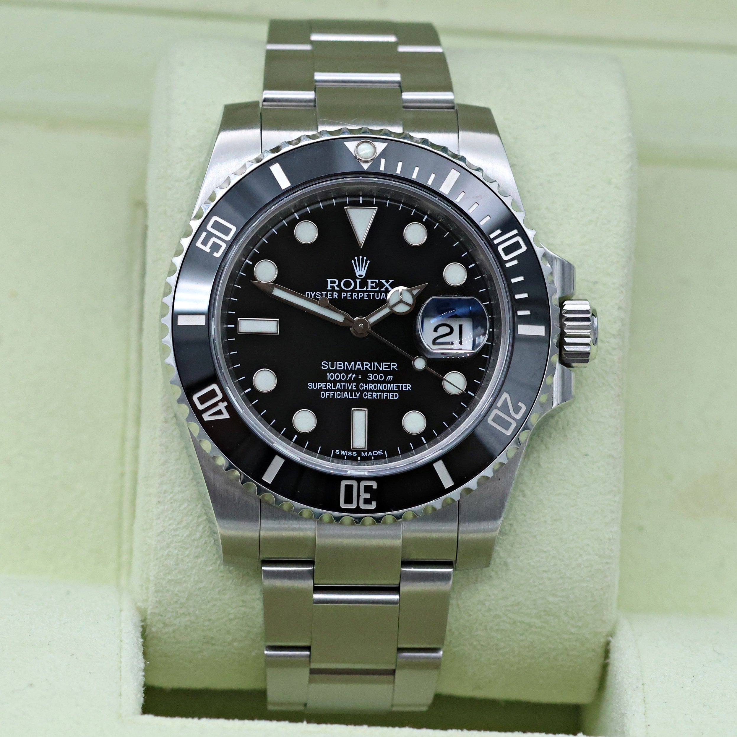 Rolex Submariner Date ref. 116610LN - Oyster Bracelet - Full Set