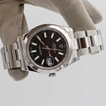 Load image into Gallery viewer, Rolex Datejust 41 ref. 116300 Black Dial - Oyster Bracelet - Full Set
