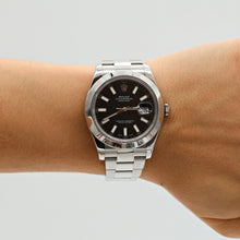 Load image into Gallery viewer, Rolex Datejust 41 ref. 116300 Black Dial - Oyster Bracelet - Full Set
