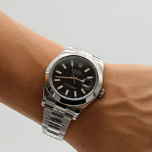 Load image into Gallery viewer, Rolex Datejust 41 ref. 116300 Black Dial - Oyster Bracelet - Full Set

