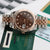 Rolex Datejust ref. 126331 Chocolate Diamonds dial Rose Gold / Steel - Oyster bracelet