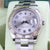 Rolex Datejust II Ref. 116334 Silber/blaues Arabisch -Zifferblatt Auster Armband - Voller Satz