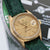 Rolex Day-Date ref. 18038 Champagne Linen Dial - Crocodile Leather strap