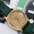 Rolex Day-Date ref. 18038 Champagne Linen Dial - Crocodile Leather strap