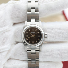 Załaduj obraz do przeglądarki galerii, Rolex Oyster Perpetual ref. 67180 - Black 3-6-9 Dial - Oyster Bracelet
