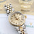 Rolex Lady-Datejust Ref. 6917 - Stahl und Gold - Silber mit goldenen Indizes Zifferblatt - Jubiläumsarmband