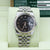 Rolex Datejust ref. 116234 Black Roman Computer Dial - Jubilee - Full Set