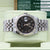 Rolex Datejust ref. 116234 Black Roman Computer Dial - Jubilee - Full Set