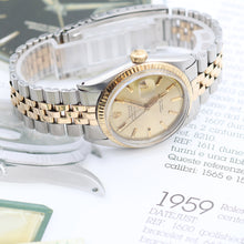 Załaduj obraz do przeglądarki galerii, Rolex Datejust ref. 1601 - Champagne Dial - Steel/Gold - Jubilee Bracelet
