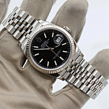 Charger l'image dans la galerie, Rolex Datejust ref. 126234 Black Dial Jubilee bracelet - Full Set
