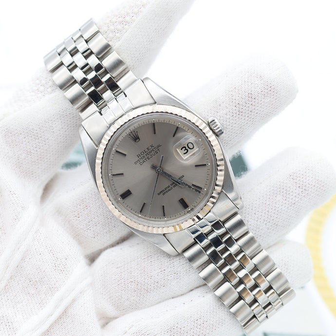 Rolex Datejust ref. 1601 - Grey Dial - Jubilee bracelet