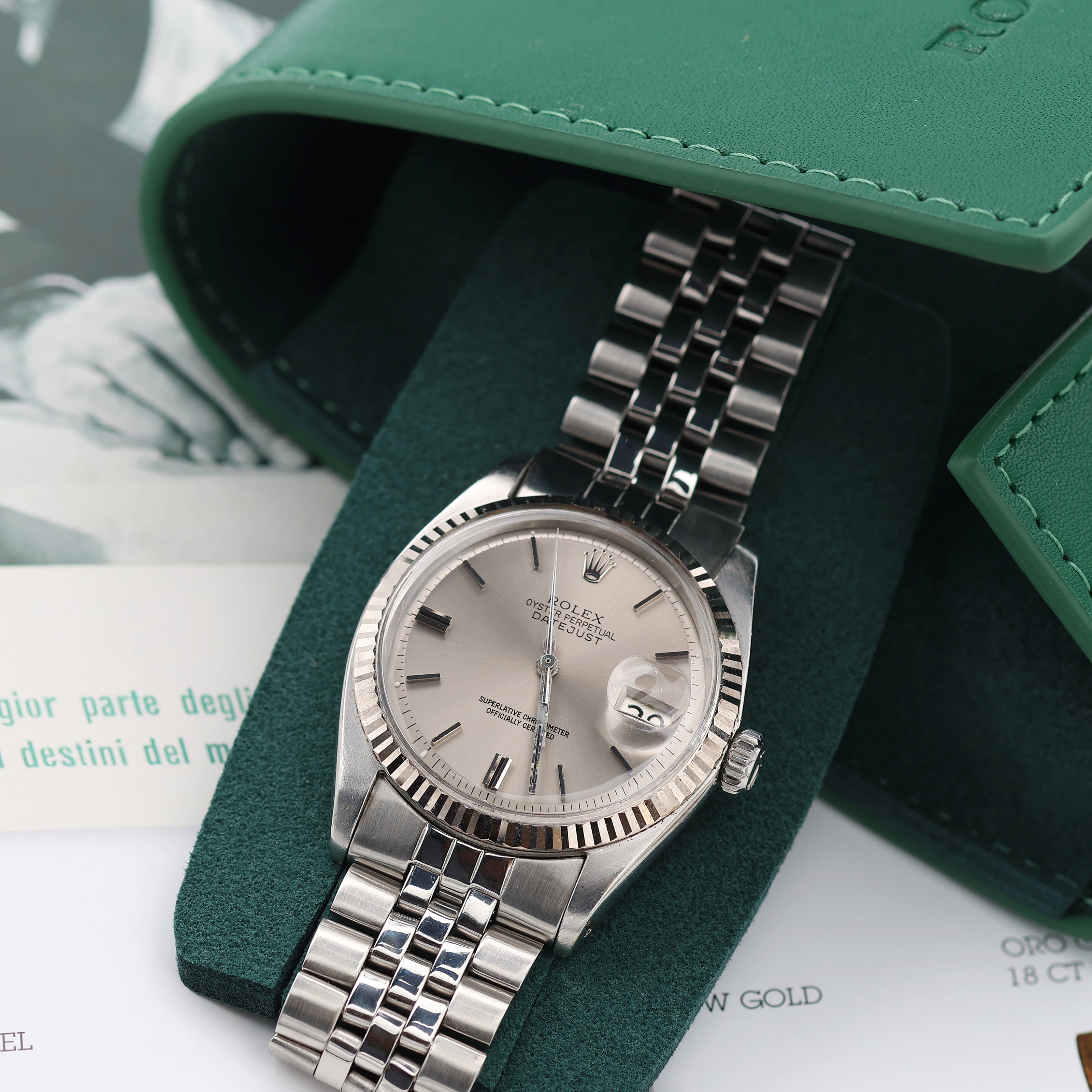Rolex Datejust ref. 1601 - Grey Dial - Jubilee bracelet