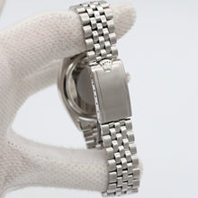 Indlæs billede til gallerivisning Rolex Datejust ref. 1603 - Steel Bezel - Blue Soleil dial (V III) - Jubilee Bracelet
