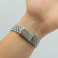 Indlæs billede til gallerivisning Rolex Datejust ref. 1603 - Steel Bezel - Blue Soleil dial (V III) - Jubilee Bracelet
