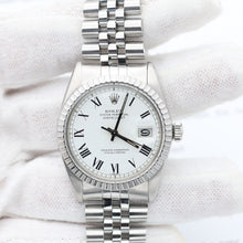 Załaduj obraz do przeglądarki galerii, Rolex Datejust ref. 16030 - Jubilee Bracelet - White Buckley Dial
