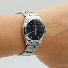 Load image into Gallery viewer, Rolex Air-King ref. 5500 Black dial (V III) - Oyster Bracelet
