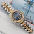 Rolex Datejust Lady ref. 69173 - Blue Degradee Diamonds Dial - Jubilee - Full Set