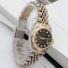 Load image into Gallery viewer, Rolex Datejust Lady ref. 69173 - Black Diamonds Dial - Jubilee Bracelet - Full Set
