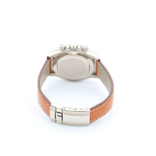 Załaduj obraz do przeglądarki galerii, Rolex Daytona ref. 116519 Black Dial with Diamonds - White Gold 18K - Leather Strap
