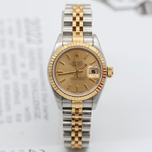 Load image into Gallery viewer, Rolex Datejust Lady ref. 69173 Steel/Gold - Champagne Dial V2 - Full Set
