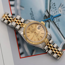 Load image into Gallery viewer, Rolex Datejust Lady ref. 69173 Steel/Gold - Champagne Dial V2 - Full Set
