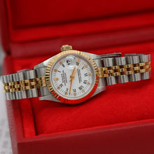 Load image into Gallery viewer, Rolex Datejust Lady ref. 69173 Steel/Gold - White Roman Dial - Full Set
