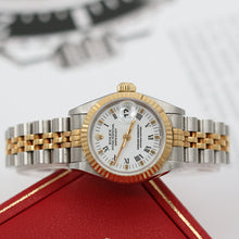 Load image into Gallery viewer, Rolex Datejust Lady ref. 69173 Steel/Gold - White Roman Dial - Full Set
