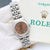 Rolex Oyster Perpetual Lady ref. 67194 Salmon 3-6-9 Dial Jubilee - Full Set
