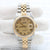 Rolex Datejust 36 Ref. 16233 Champagne Römische Zifferblatt - Full Set