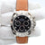 Rolex Daytona ref. 116519 Black Dial with Diamonds - White Gold 18K - Leather Strap