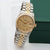 Rolex Datejust ref. 16013 Champagne Linen Dial - Jubilee Bracelet