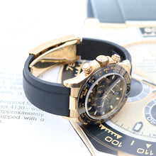 Załaduj obraz do przeglądarki galerii, Rolex Daytona ref. 116518LN - Oysterflex - Black Dial - Full Set
