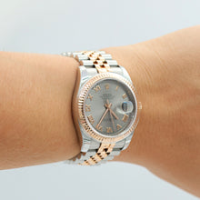 Charger l'image dans la galerie, Rolex Datejust 36 ref. 116231 Sundust Roman Dial - Jubilee - Full Set
