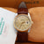 Rolex Datejust 36 ref. 16233 Champagne dial - Leather Strap - Full Set