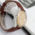 Rolex Datejust 36 ref. 16233 Champagne dial - Leather Strap - Full Set