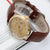 Rolex Datejust 36 ref. 16233 Champagne dial - Leather Strap - Full Set