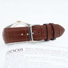 Load image into Gallery viewer, Rolex Datejust 36 ref. 16233 Champagne dial - Leather Strap - Full Set
