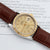 Rolex Datejust 36 ref. 16233 Champagne dial - Leather Strap - Full Set