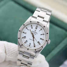 Załaduj obraz do przeglądarki galerii, Rolex Air-King ref. 14010 White Roman dial
