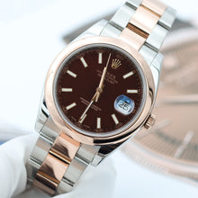 Charger l'image dans la galerie, Rolex Datejust ref. 126301 Chocolate Dial Oyster bracelet - Full Set
