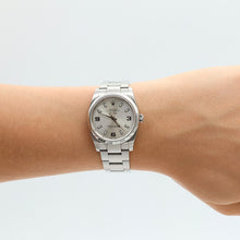 Load image into Gallery viewer, Rolex Oyster Perpetual ref. 114200 Dial Silver 3-6-9 - Full Set
