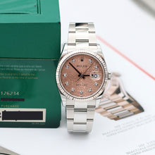 Carica l'immagine nel visualizzatore di Gallery, Rolex Datejust ref. 126234 Pink Millennary Computer Dial Oyster bracelet - Full Set
