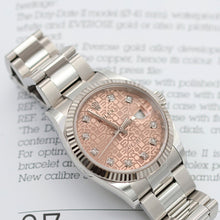 Carica l'immagine nel visualizzatore di Gallery, Rolex Datejust ref. 126234 Pink Millennary Computer Dial Oyster bracelet - Full Set
