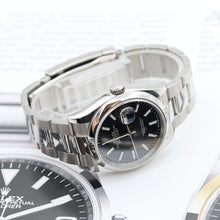 Load image into Gallery viewer, Rolex Datejust ref. 126200 Black Dial Oyster bracelet - Full Set

