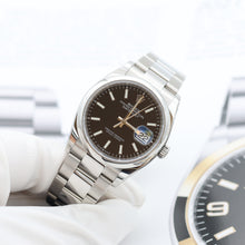 Load image into Gallery viewer, Rolex Datejust ref. 126200 Black Dial Oyster bracelet - Full Set
