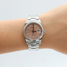 Carica l'immagine nel visualizzatore di Gallery, Rolex Datejust ref. 126234 Pink Millennary Computer Dial Oyster bracelet - Full Set
