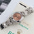 Rolex Oyster Perpetual ref. 67180 - Salmon Dial - Oyster Bracelet - Full Set