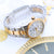 Rolex Date ref. 15233 White Roman Dial Oyster Bracelet Steel/Gold - Full Set